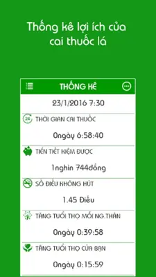 Cai Thuốc Lá android App screenshot 2